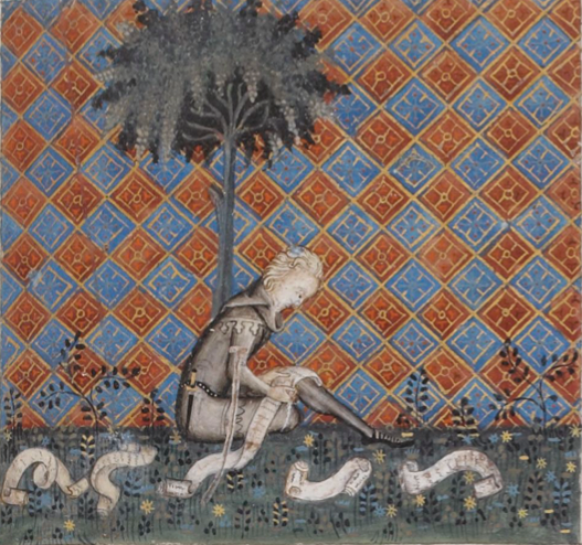 seated knight uri